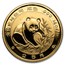 1988 China 5-Coin Gold Panda Proof Set (w/Box & COA) Dmg Capsules