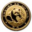 1988 China 5-Coin Gold Panda Proof Set (w/Box & COA) Dmg Capsules