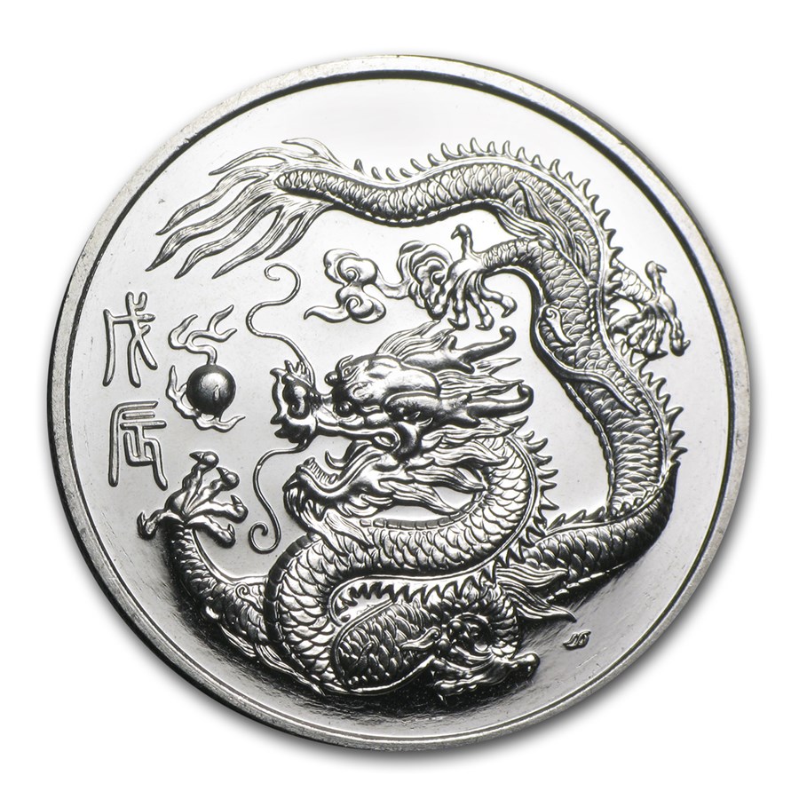 Buy 1988 Singapore 1 oz Platinum Dragon | APMEX