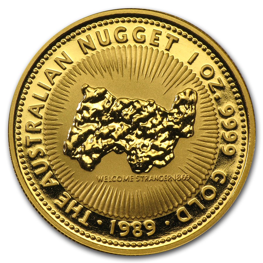 Buy 1989 Australia 1 oz Gold Nugget BU | APMEX