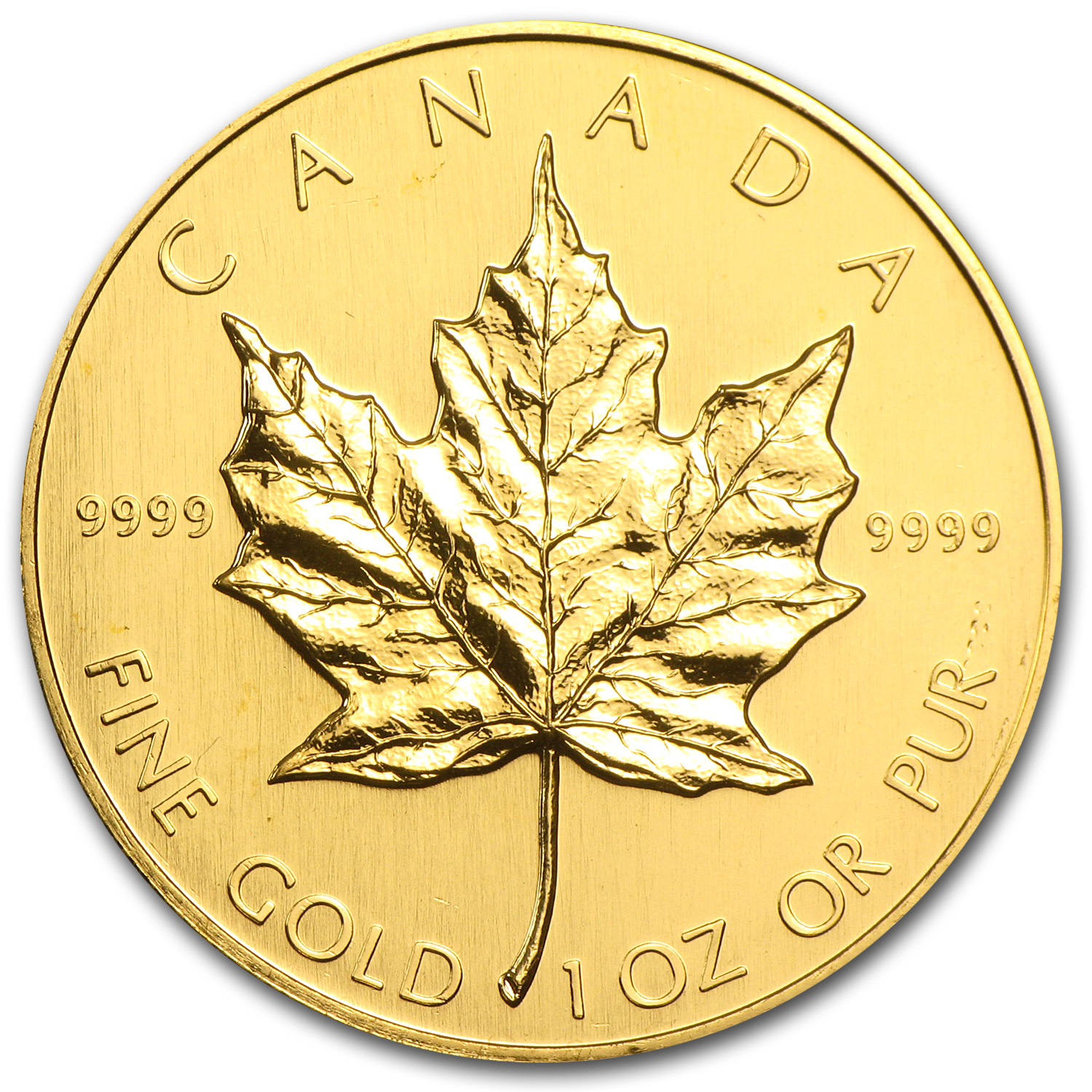 Buy 1989 Canadian 1 oz Gold Maple Leaf BU | APMEX