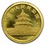 1989 China 1/20 oz Gold Panda Small Date BU (Sealed)