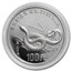 1989 China 1 oz Proof Platinum Snake 100 Yuan