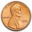 1989 Lincoln Cent 50-Coin Roll BU