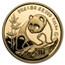 1990 China 5-Coin Gold Panda Proof Set (w/Box & COA) Dmg Capsules