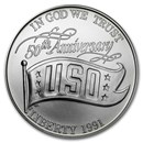 1991-D USO $1 Silver Commem BU (w/Box & COA)