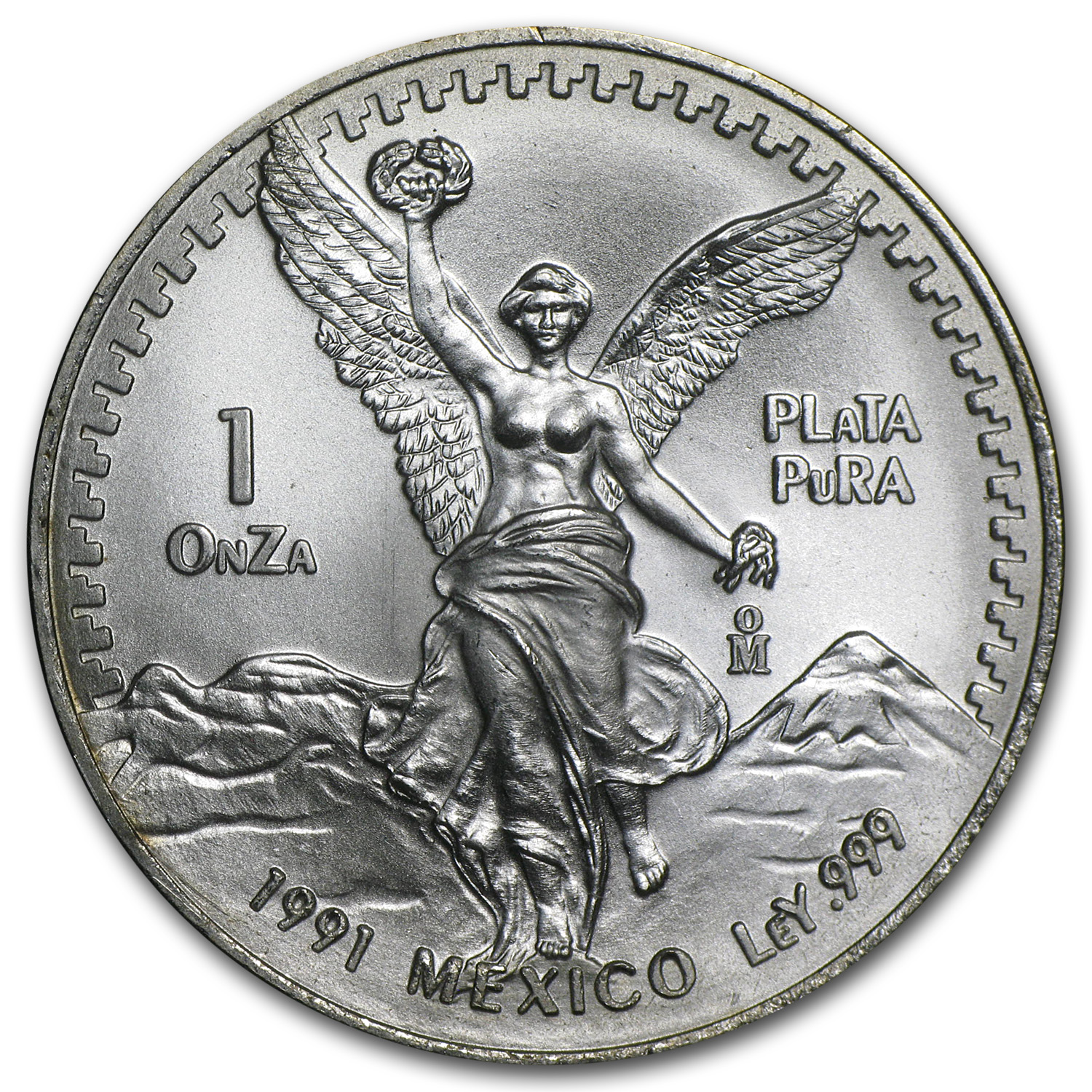 Buy 1991 Mexico 1 oz Silver Libertad BU (Type 2) | APMEX