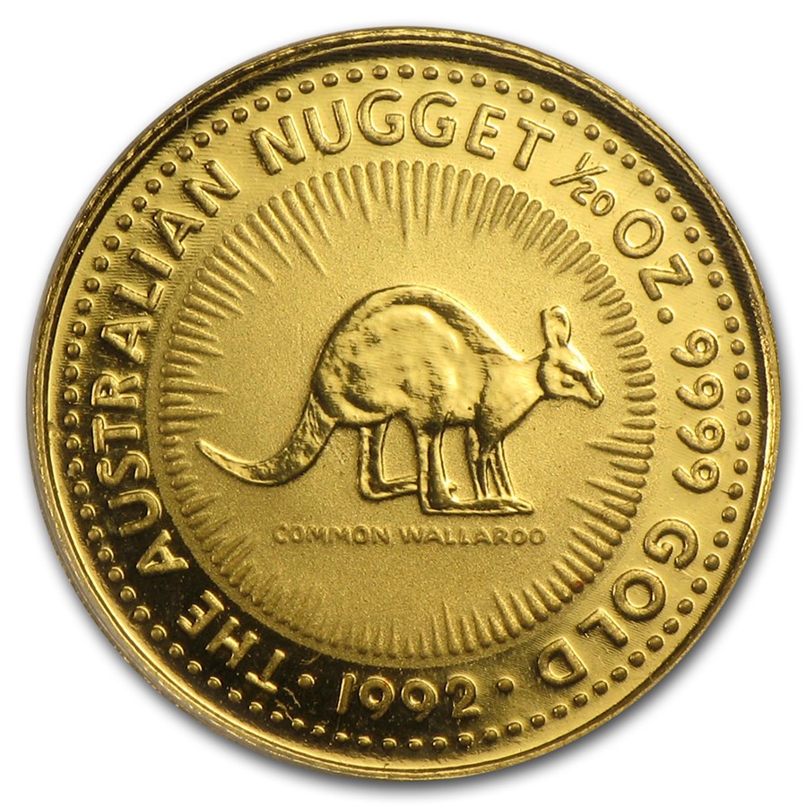 Buy 1992 Australia 1 20 Oz Gold Nugget APMEX