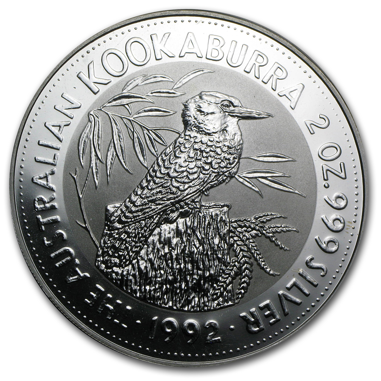 Buy 1992 Australia 2 oz Silver Kookaburra BU | APMEX