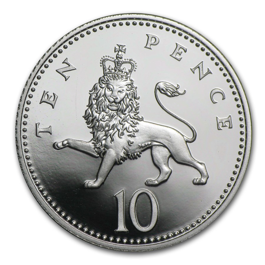 1992 10 pence coin value uk