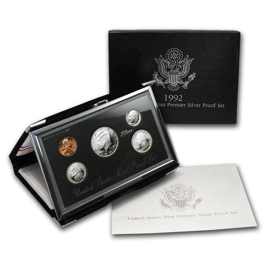 1992-S Premier Silver Proof Set