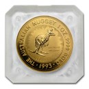 1993 Australia 1 oz Gold Nugget BU