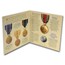 1993-P World War II 1/2 Dollar Clad Commem Coin/Medal Set (Card)