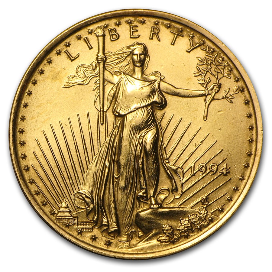 1994 1/4 oz American Gold Eagle BU