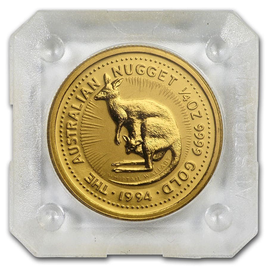 Buy 1994 Australia 1/4 oz Gold Nugget BU | APMEX