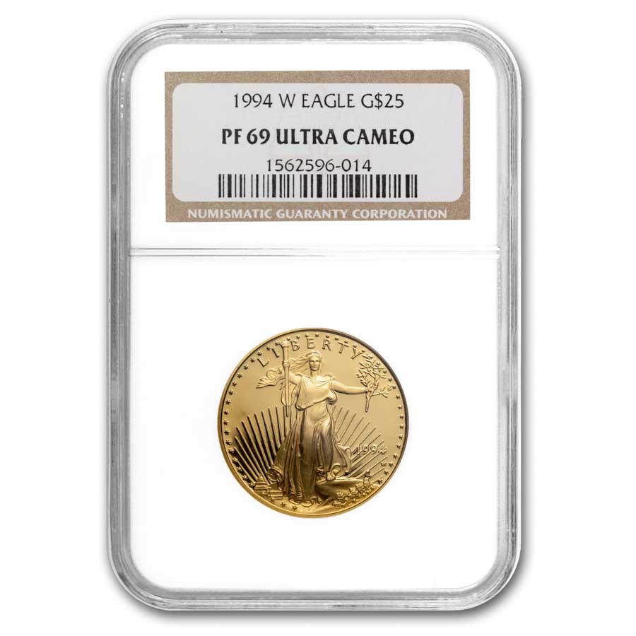 1994-W 1/2 oz Proof American Gold Eagle PF-69 NGC