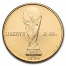 1994-W Gold $5 Commem World Cup BU (Capsule Only)