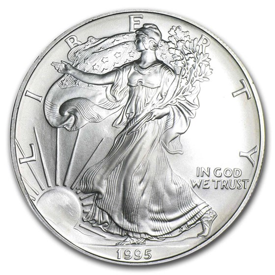 Buy 1995 1 oz American Silver Eagle BU | APMEX