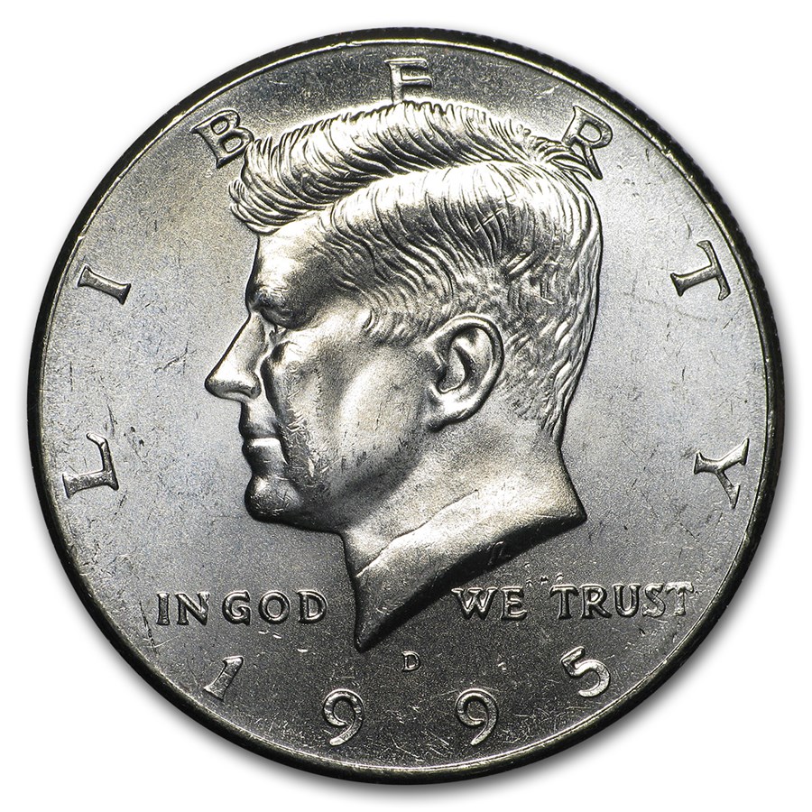 1995-D Kennedy Half Dollar BU