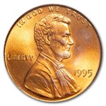 1995 Lincoln Cent Doubled Die Obv MS-66 PCGS OGH (Red)