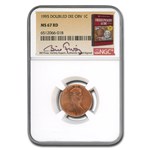 1995 Lincoln Cent MS-67 NGC (Red, DDO, Fivaz)