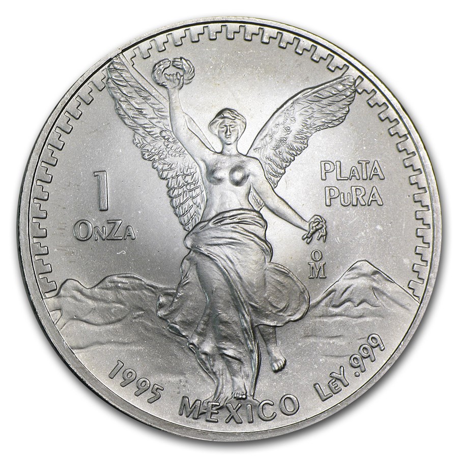 Mexican Libertad 1 oz Silver Coin  Silver Coins for Sale Online - Lost  Dutchman Rare Coins