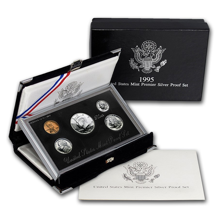 1995-S Premier Silver Proof Set