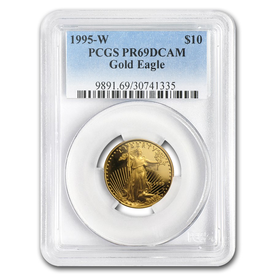 1995-W 1/4 oz Proof American Gold Eagle PR-69 DCAM PCGS