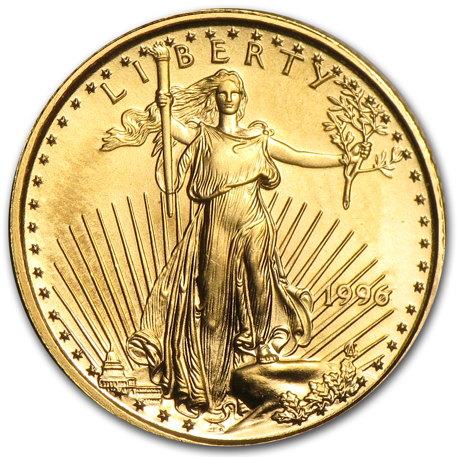 Buy 1996 1/10 oz American Gold Eagle BU | APMEX