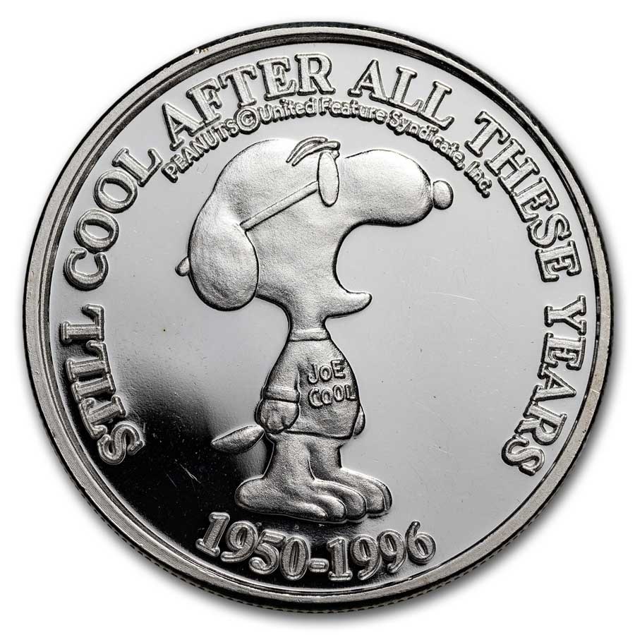 Buy 1996 1 oz Silver Peanuts - Still Cool/Joe Cool | APMEX