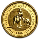 1996 Australia 1/20 oz Gold Nugget