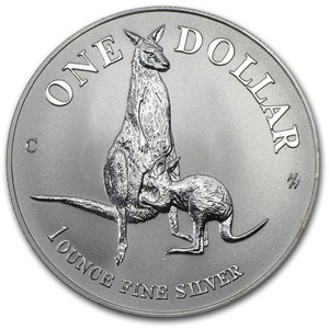 Buy 1996 Australia 1 Oz Silver Kangaroo (in Capsule) 