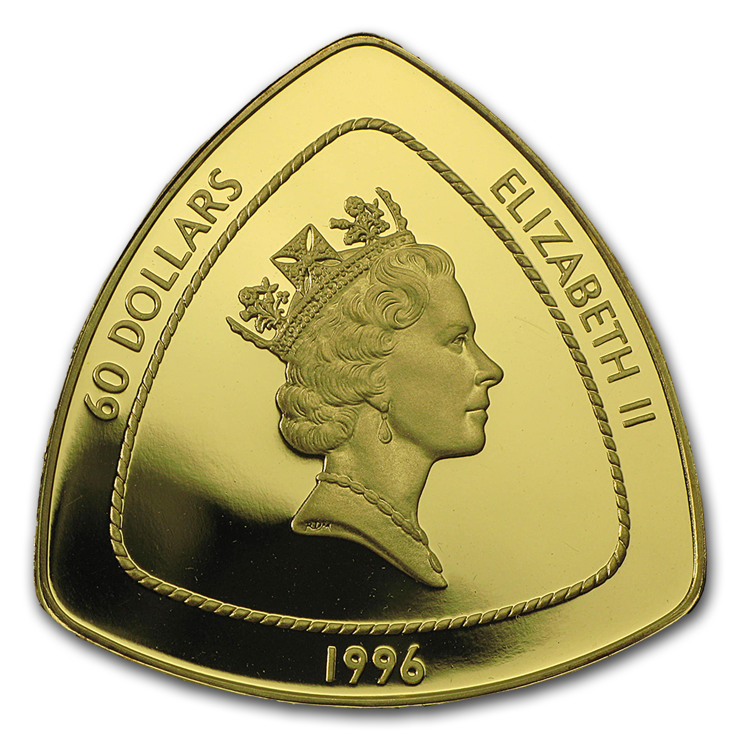 Buy 1996 Bermuda 1 oz Proof Gold $60 Triangle | APMEX