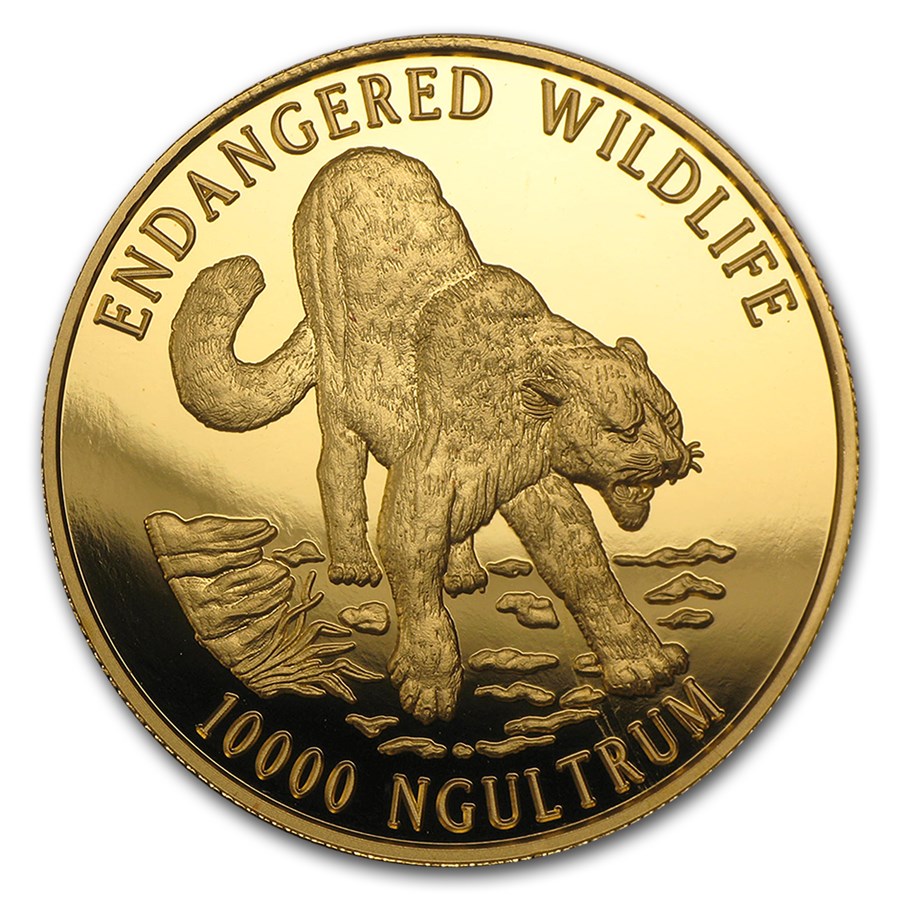 buy-1996-bhutan-gold-10000-ngultrum-endangered-wildlife-proof-apmex