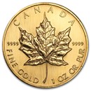 1996 Canada 1 oz Gold Maple Leaf BU