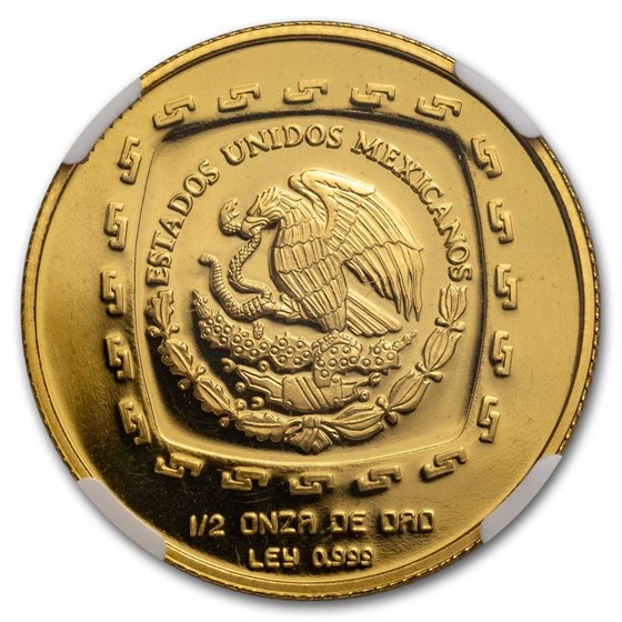 1996-Mo Mexico Gold 50 Pesos Sacerdote PF-69 UCAM NGC