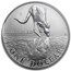 1997 Australia 1 oz Silver Kangaroo (In Display Card)