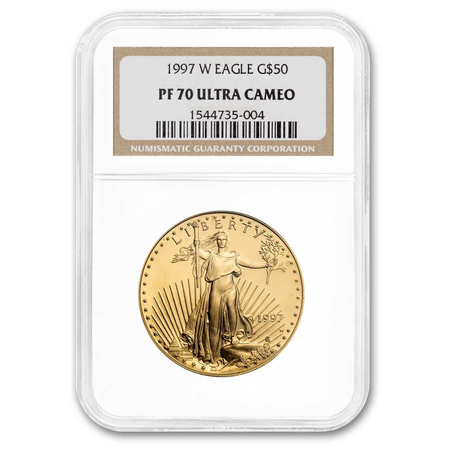 1997-W 1 oz Proof American Gold Eagle PF-70 NGC