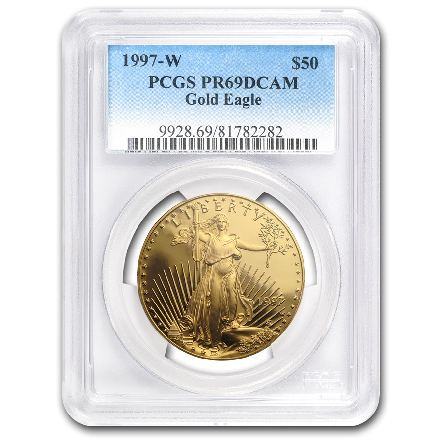 1997-W 1 oz Proof American Gold Eagle PR-69 PCGS