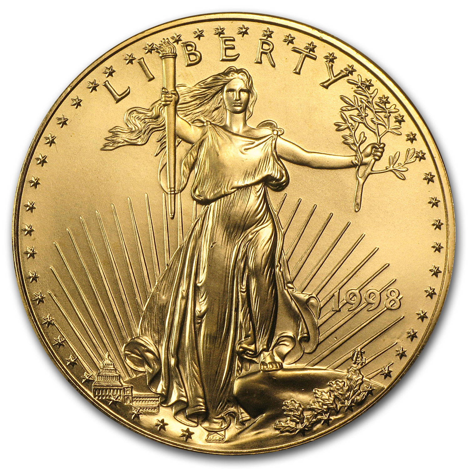 Buy 1998 1 oz American Gold Eagle BU | APMEX