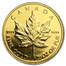 1998 Canada 1/20 oz Gold Maple Leaf BU