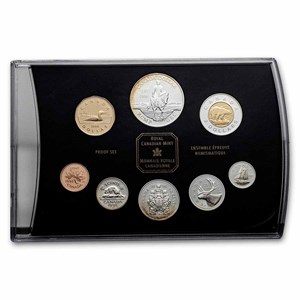 Buy 1998 Canada 8-Coin Silver Proof Set (RCMP 125th Anniversary) | APMEX