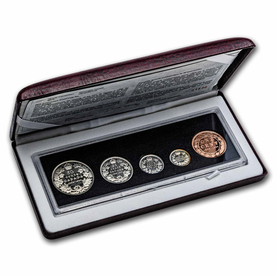 Buy 1998 Canada 90th Anniversary Of The Mint 5-Coin Proof Set | APMEX