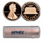 1998-S Lincoln Cent 50-Coin Roll Proof