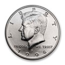 1998-S Silver Kennedy Half Dollar BU (Matte)