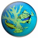 1998 St Thomas & Prince AR 1000 Dobras Fish Hologram Proof