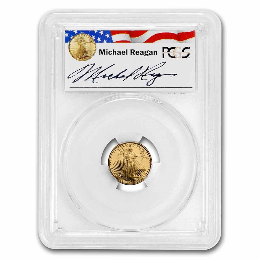 1998-W 1/10 oz Proof Gold Eagle PR-69 PCGS (Reagan)