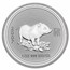 1999-2010 Australia 12-Coin 1 oz Silver Lunar Set (Damaged Box)