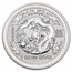 1999-2010 Australia 12-Coin 1 oz Silver Lunar Set SI- Coins only