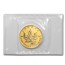 1999 Canada 1/2 oz Gold Maple Leaf BU (20 Years ANS Privy)